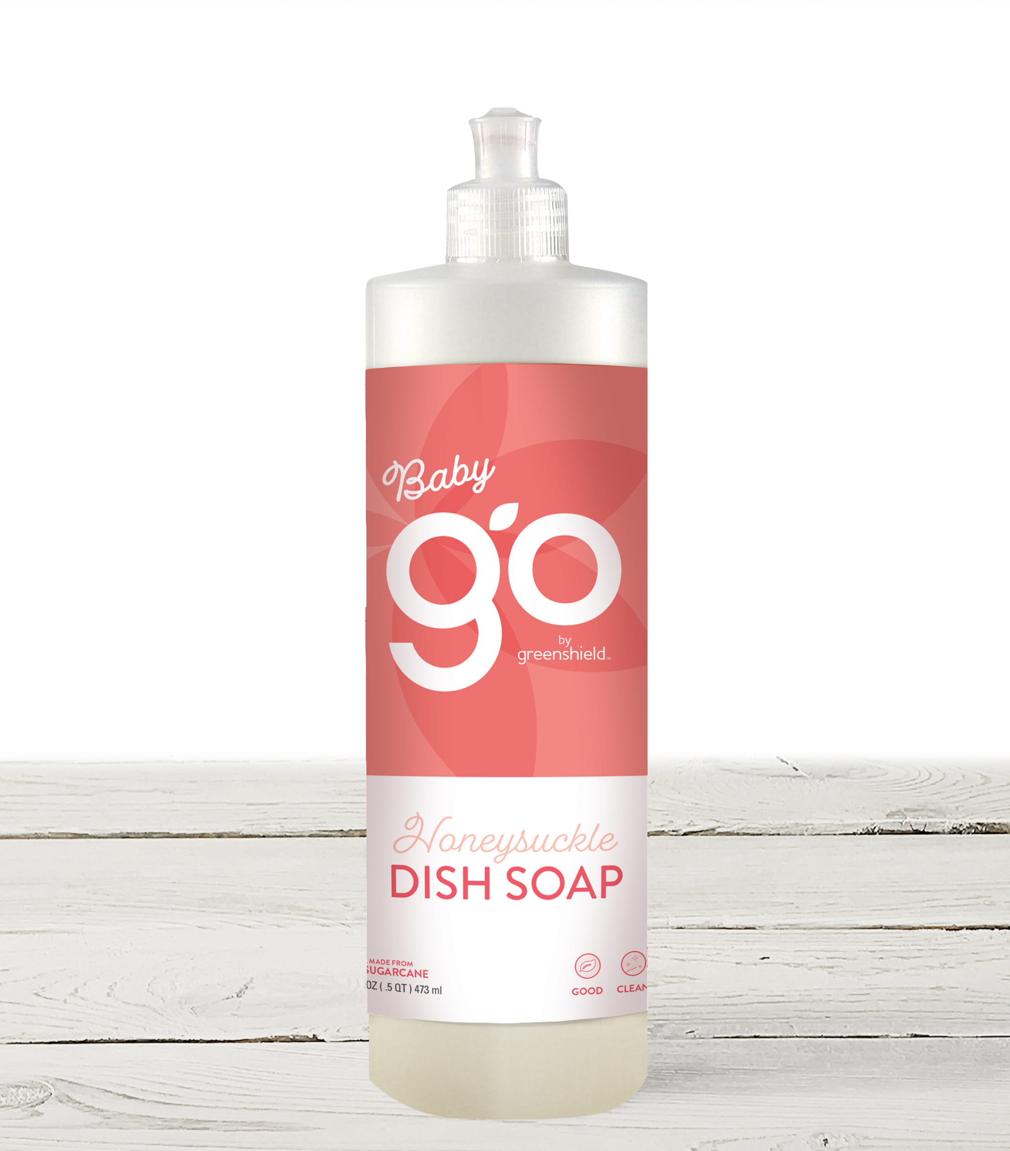 Baby Dish Soap in Honeysuckle - Greenshield Organic